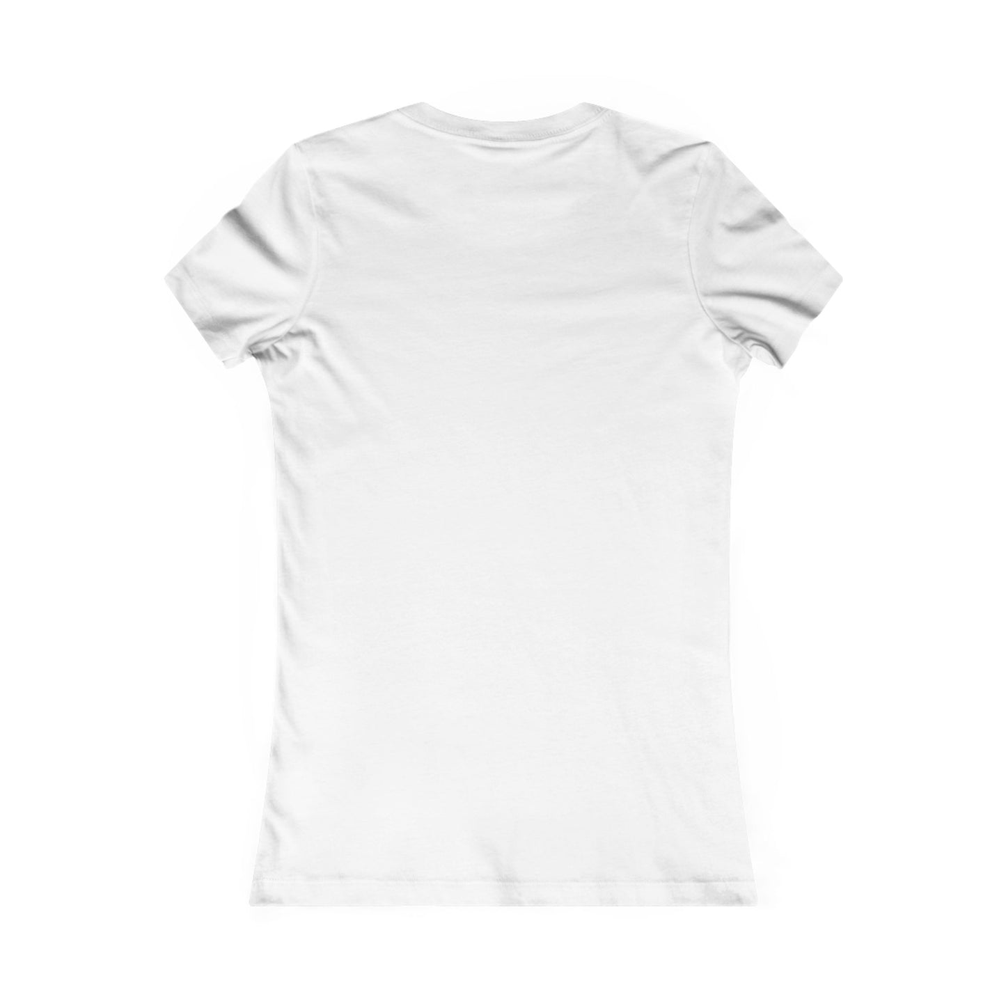 God is My Fullback Tee - White-Burnt Orange - Women's