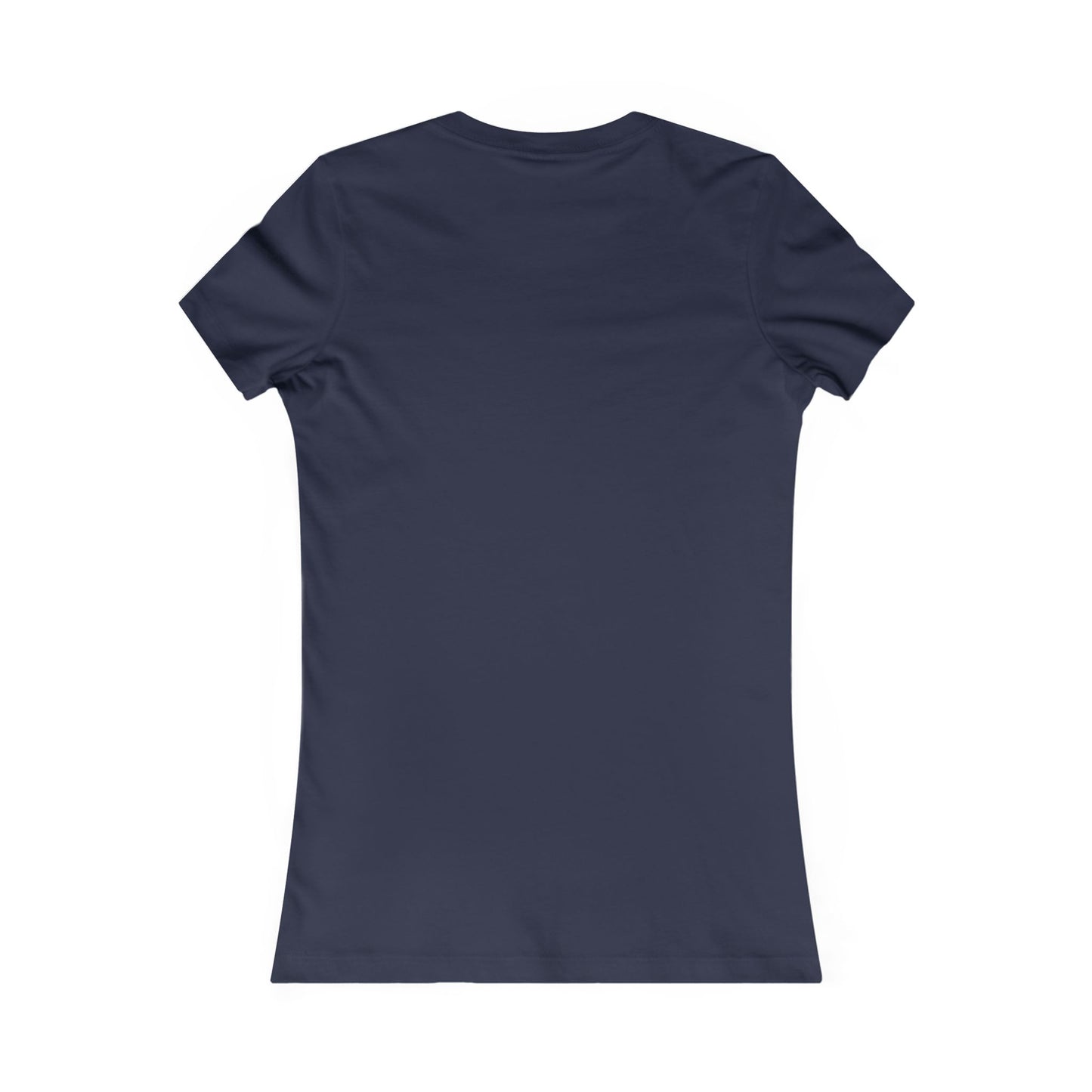 God is My Fullback Tee - Navy-Orange - Women's