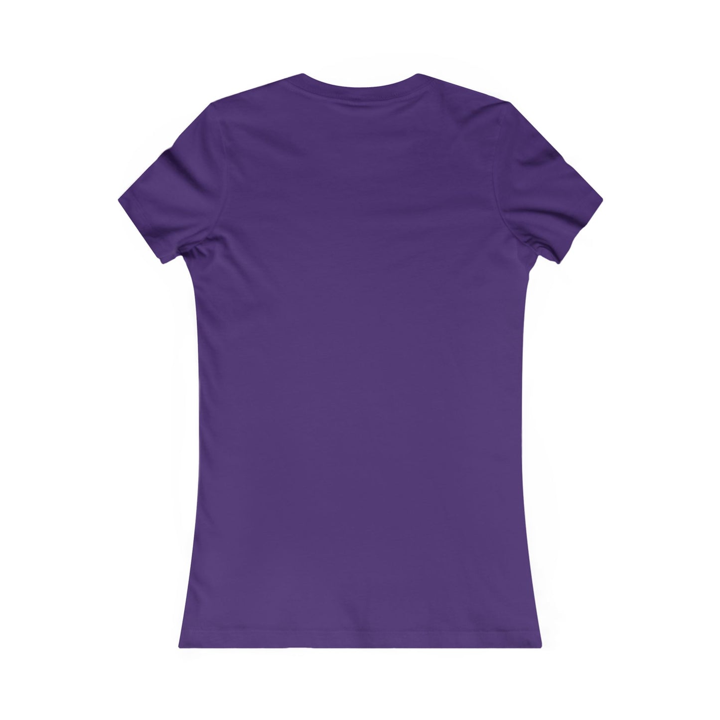 God is My Fullback Tee - Purple-Orange - Women's