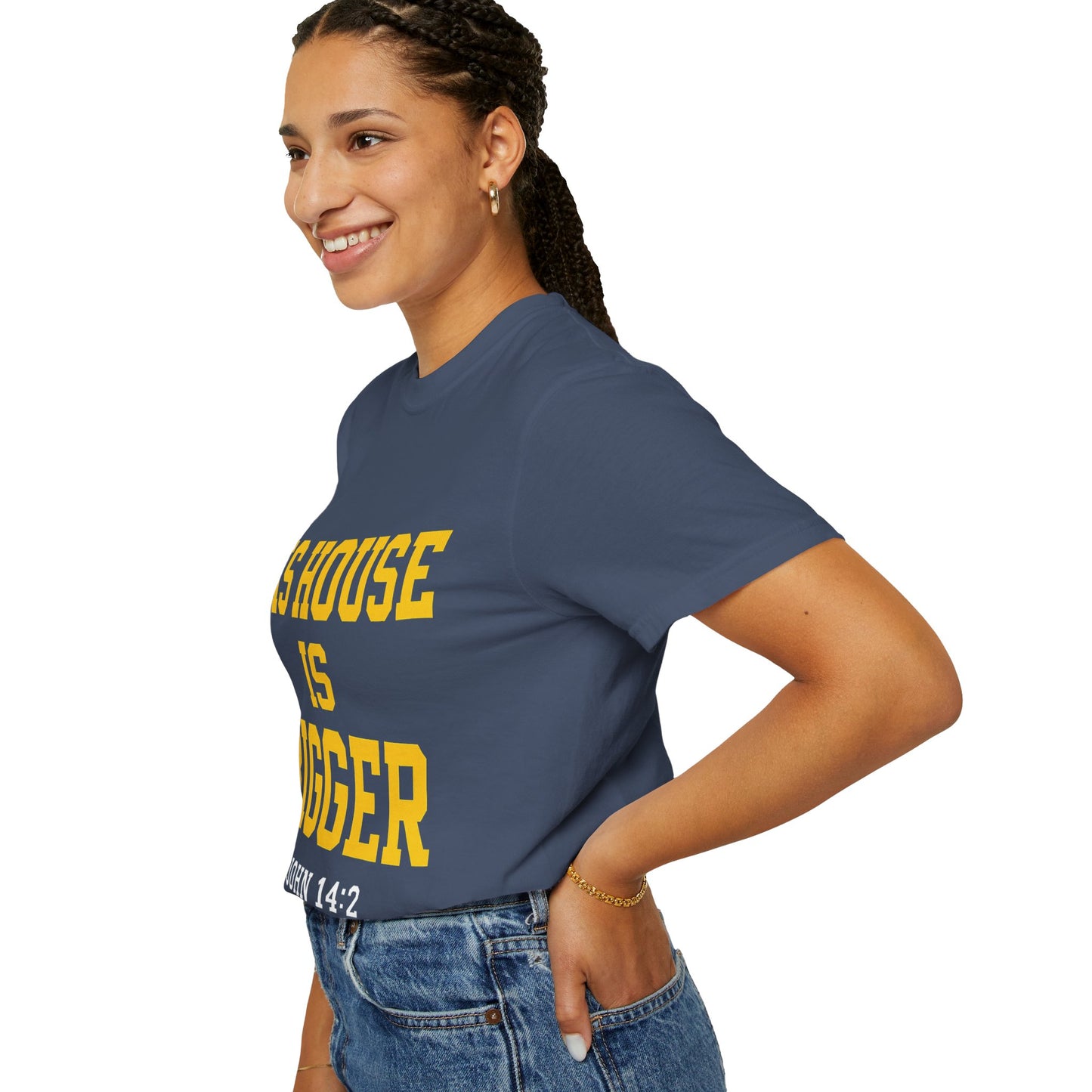His House is Bigger Upgraded Premium Tee