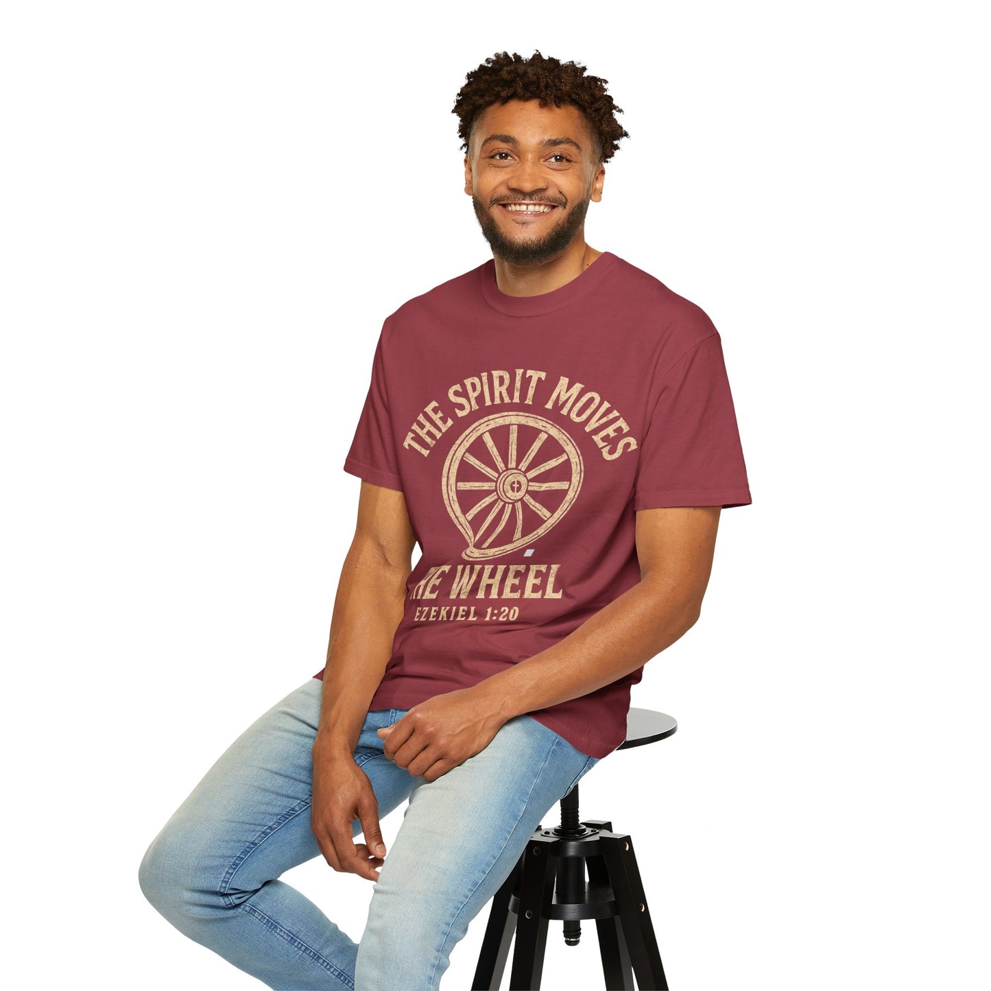The Spirit Moves the Wheel Upgraded Premium Tee