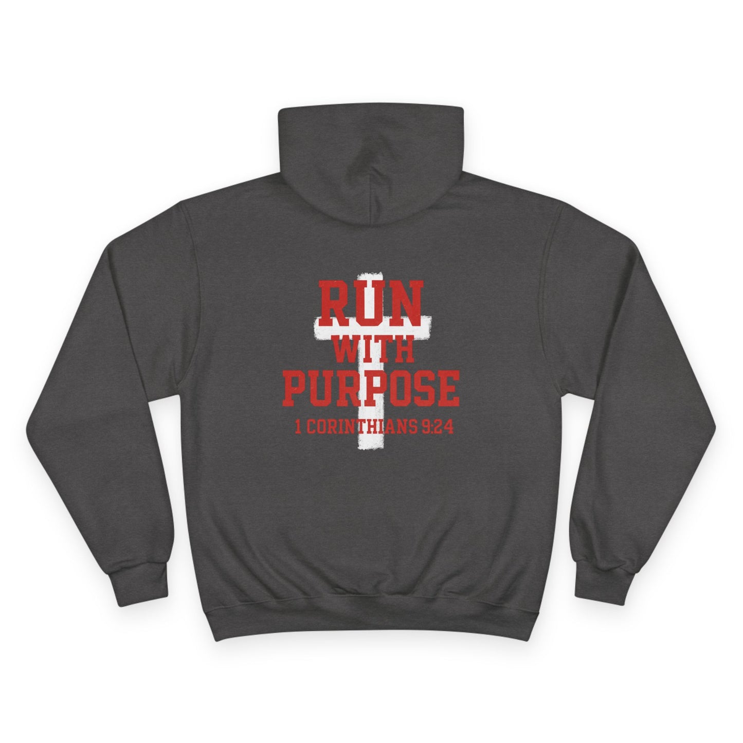 Run with Purpose Premium Hoodie - Red