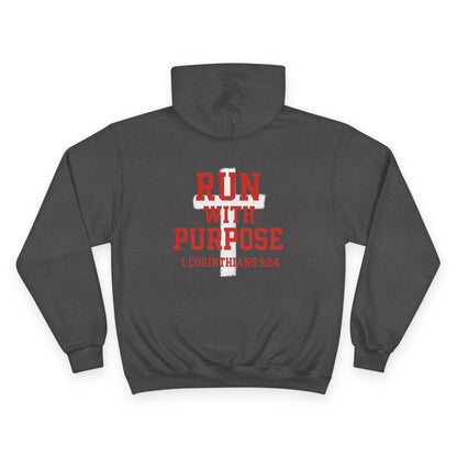 Run with Purpose Premium Hoodie - Red