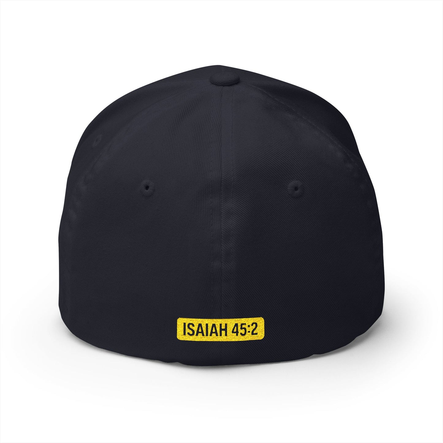 God is My Fullback Hat - Navy-Yellow
