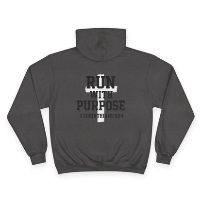 Run with Purpose Premium Hoodie - Black