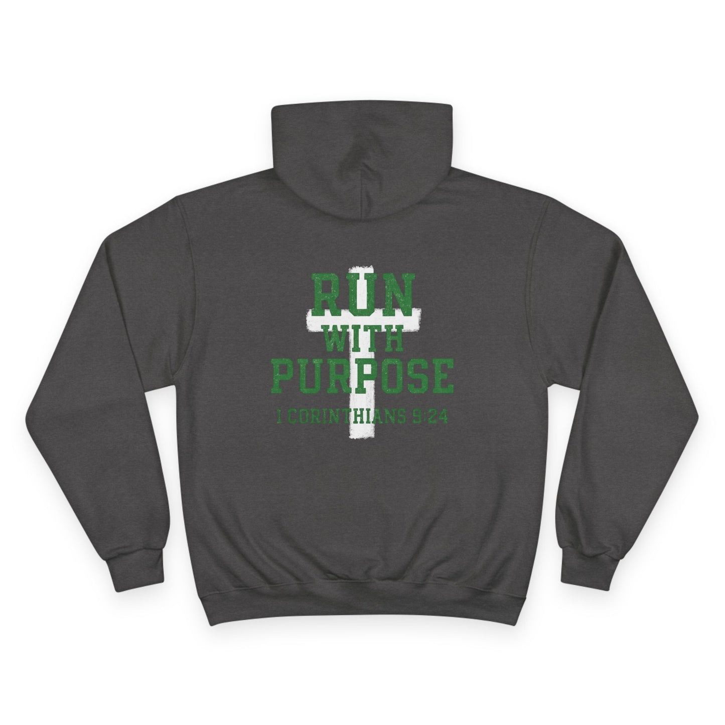 Run with Purpose Premium Hoodie - Green