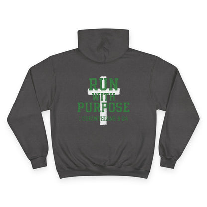 Run with Purpose Premium Hoodie - Green