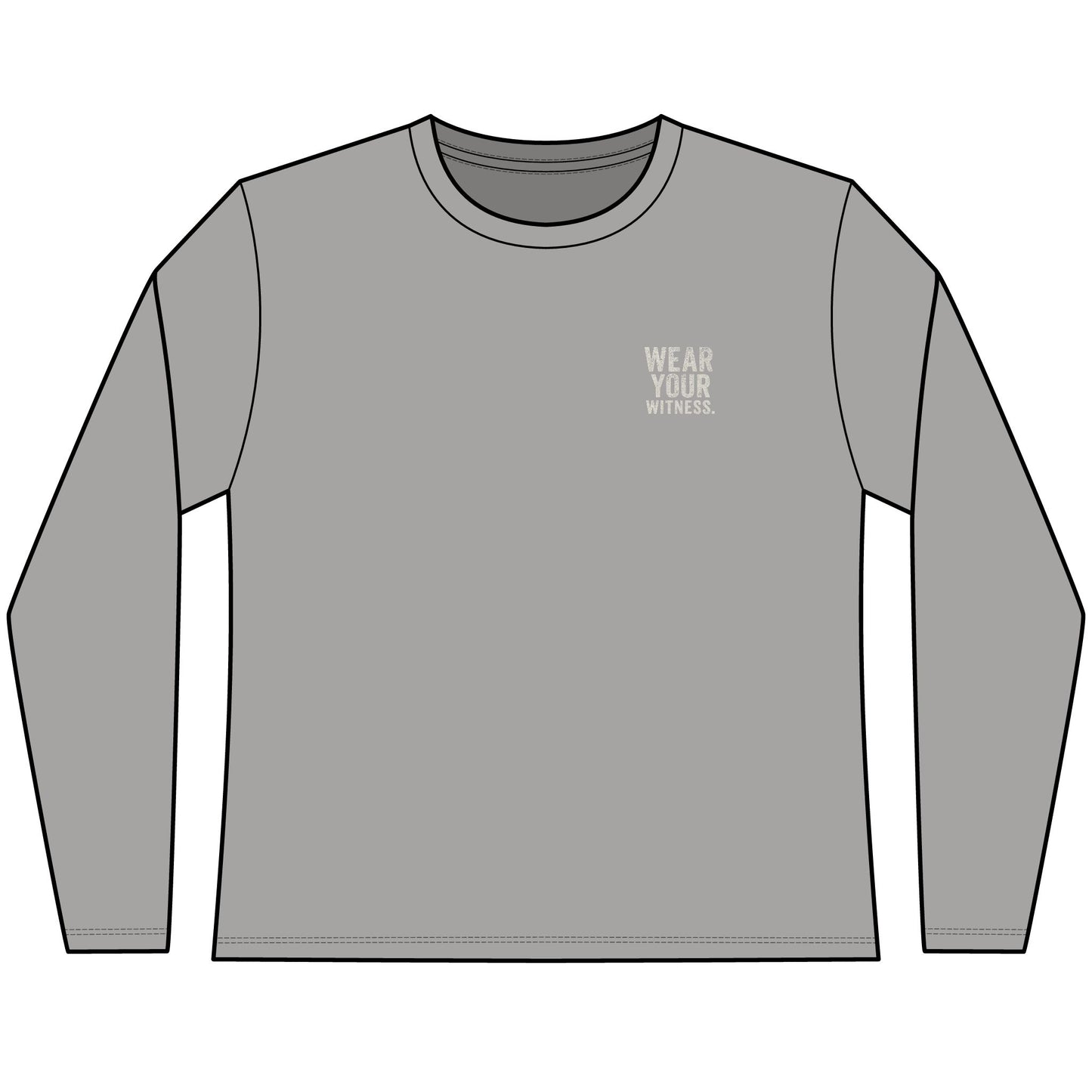 Women's Grace Found Me. — Ephesians 2:8 Long Sleeve Tee