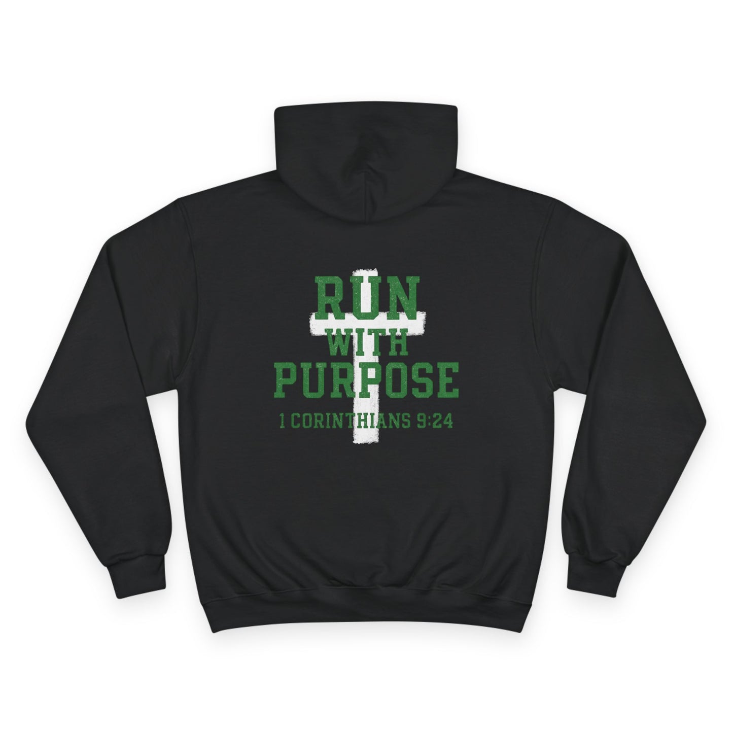 Run with Purpose Premium Hoodie - Green
