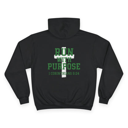 Run with Purpose Premium Hoodie - Green