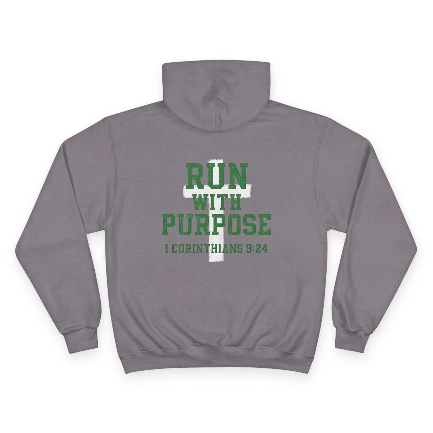 Run with Purpose Premium Hoodie - Green