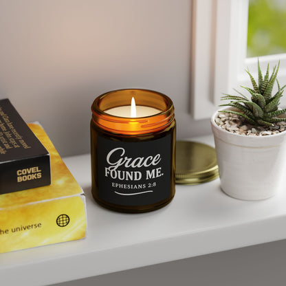 Grace Found Me Scented Candle — Coconut Apricot (9oz)