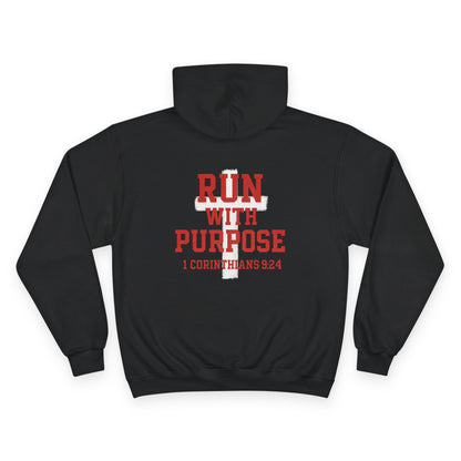 Run with Purpose Premium Hoodie - Red