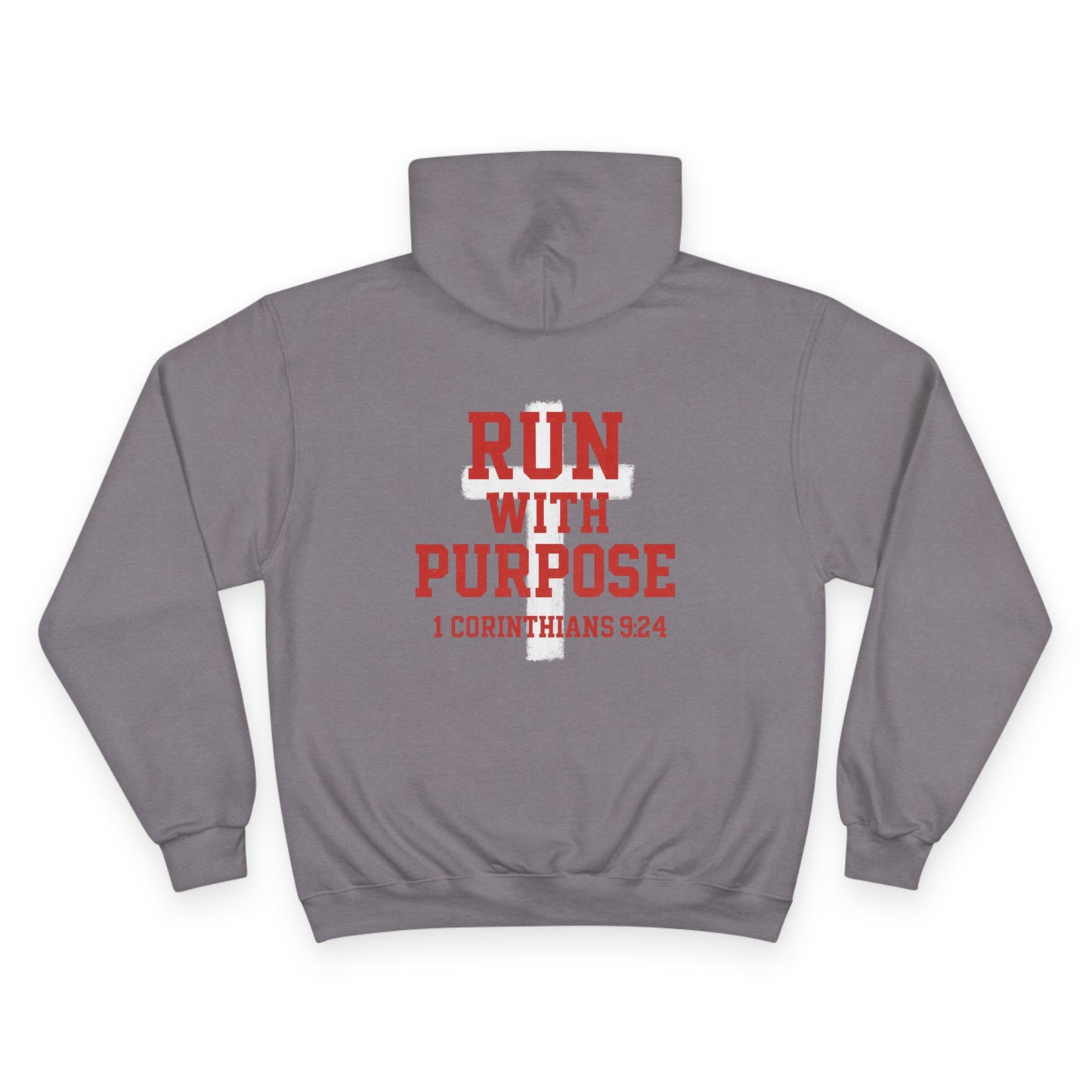 Run with Purpose Premium Hoodie - Red