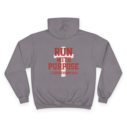 Run with Purpose Premium Hoodie - Red