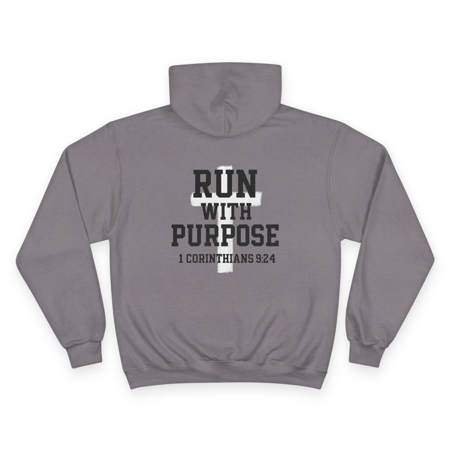 Run with Purpose Premium Hoodie - Black