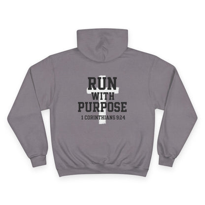 Run with Purpose Premium Hoodie - Black