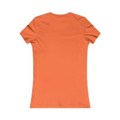 God is My Fullback Tee - Orange-Green - Women's