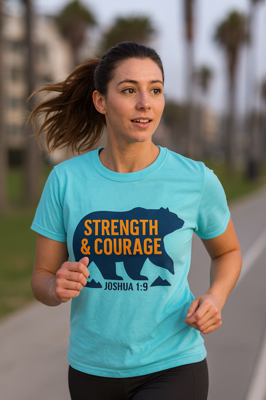 Strength & Courage Upgraded Premium Tee