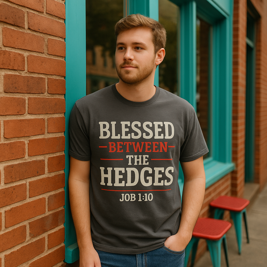 Blessed Between the Hedges Upgraded Premium Tee