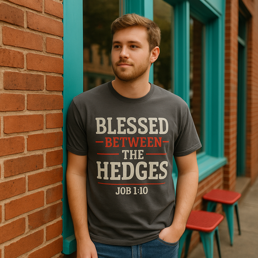 Blessed Between the Hedges Upgraded Premium Tee