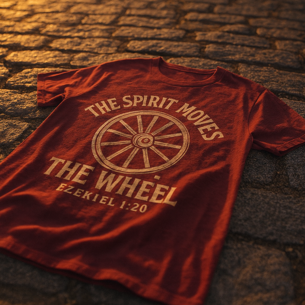 The Spirit Moves the Wheel Upgraded Premium Tee