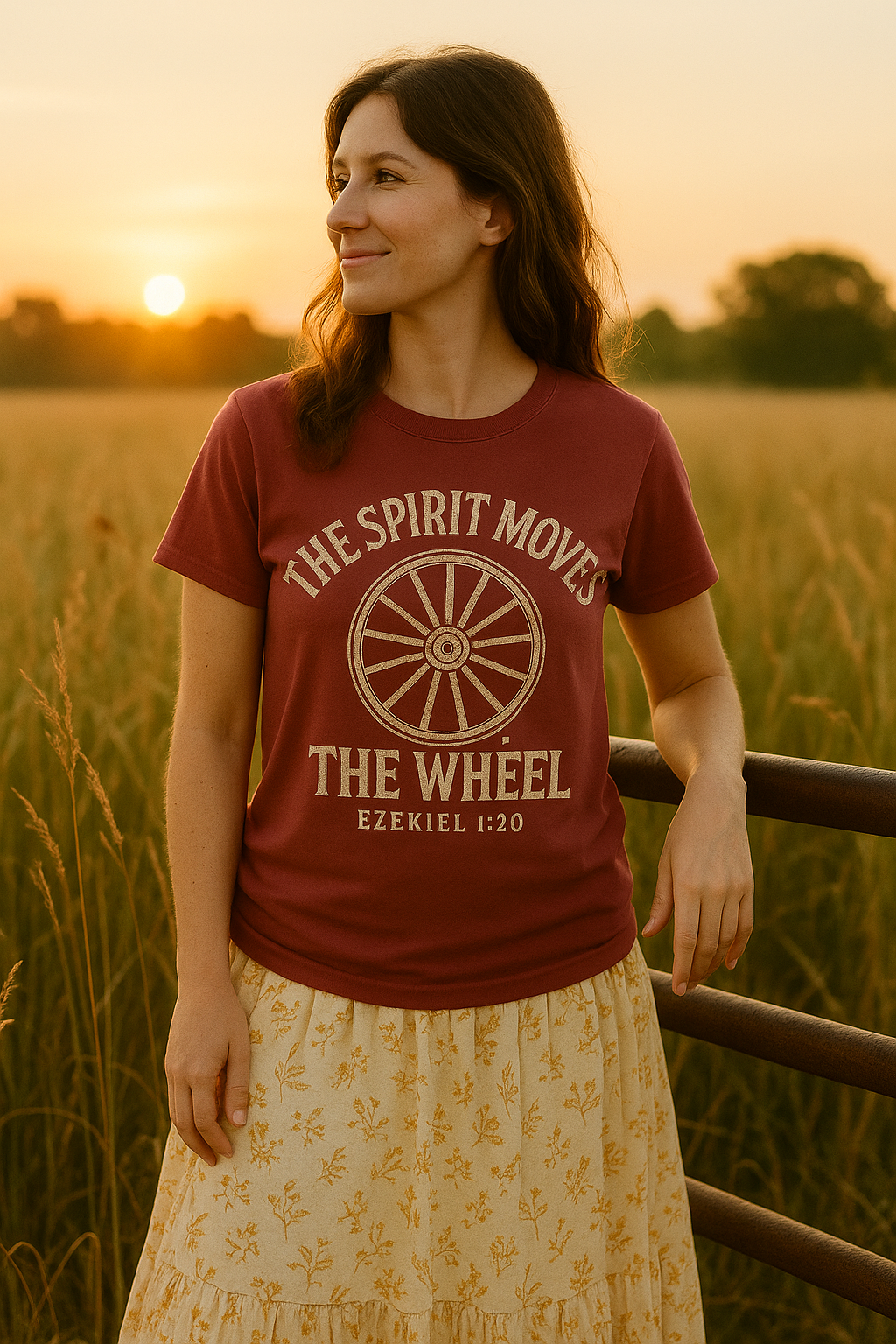 The Spirit Moves the Wheel Upgraded Premium Tee