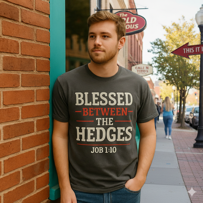 Blessed Between the Hedges Upgraded Premium Tee