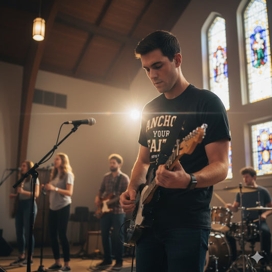 Anchor Your Faith Upgraded Premium Tee