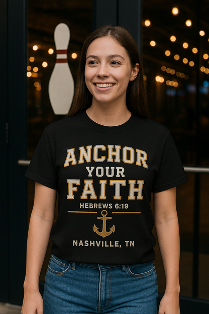 Anchor Your Faith Upgraded Premium Tee