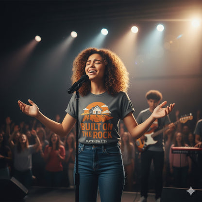 Built On the Rock Upgraded Premium Tee