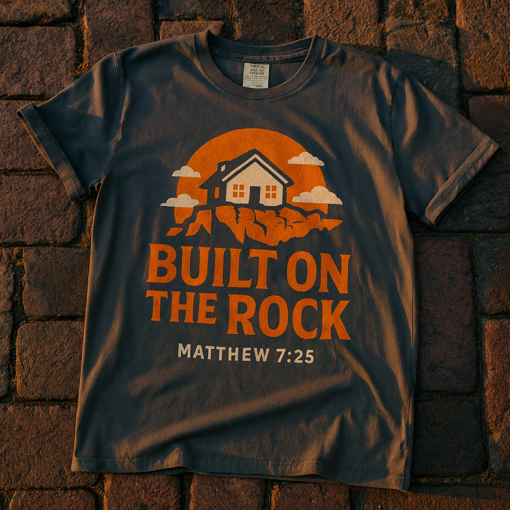 Built On the Rock Upgraded Premium Tee