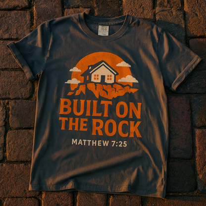 Built On the Rock Upgraded Premium Tee