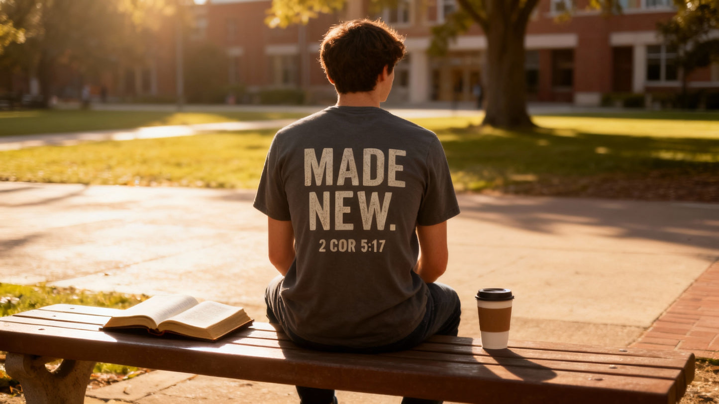 Made New. Tee - 2 Cor 5:17