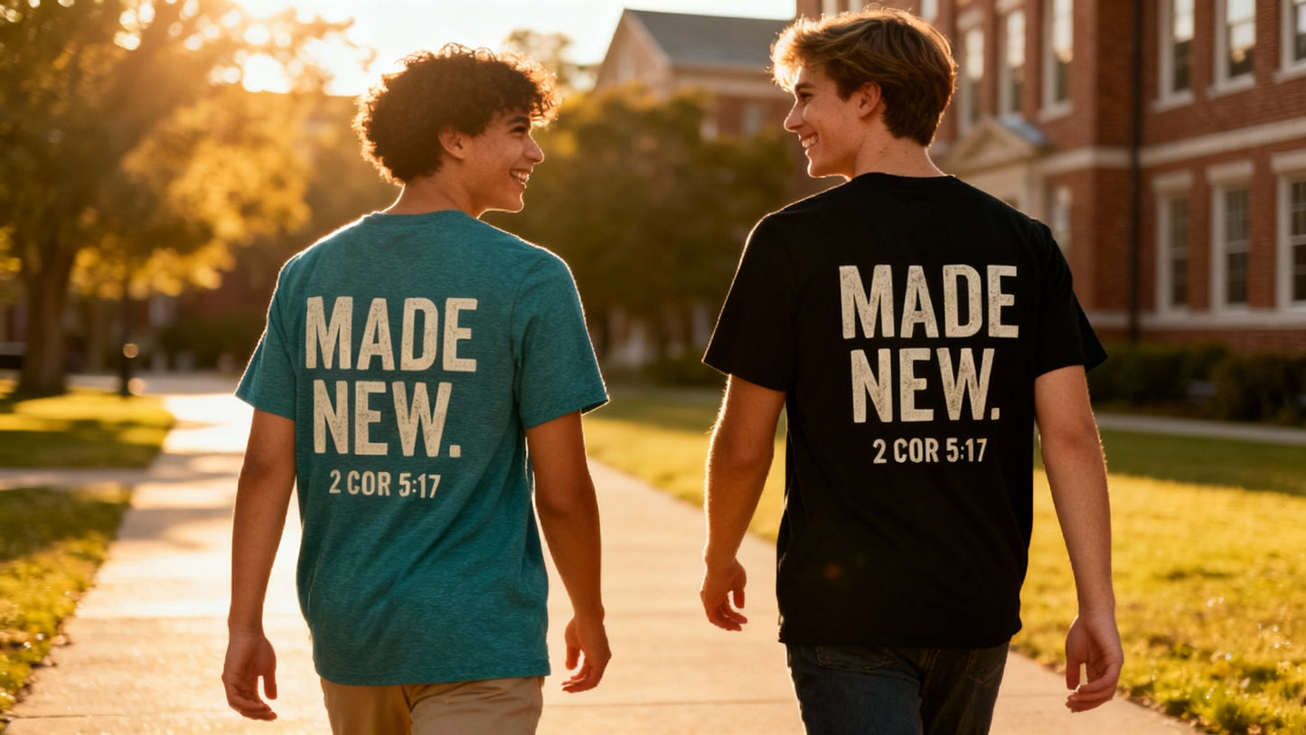 Made New. Tee - 2 Cor 5:17