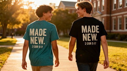Made New. Tee - 2 Cor 5:17