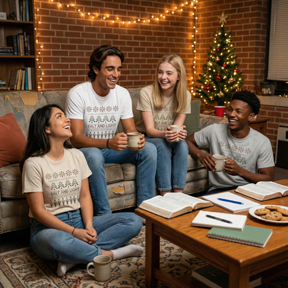 Salt & Light Ugly Christmas Sweater Tee – Matthew 5:13–16