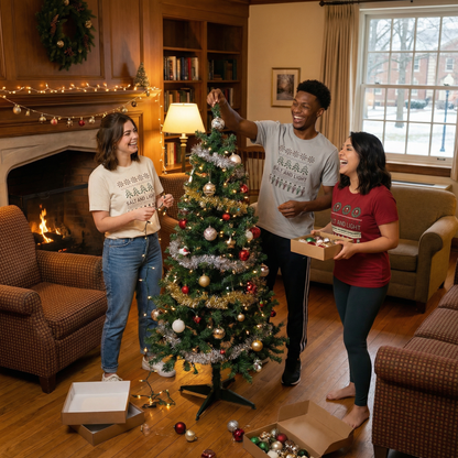 Salt & Light Ugly Christmas Sweater Tee – Matthew 5:13–16