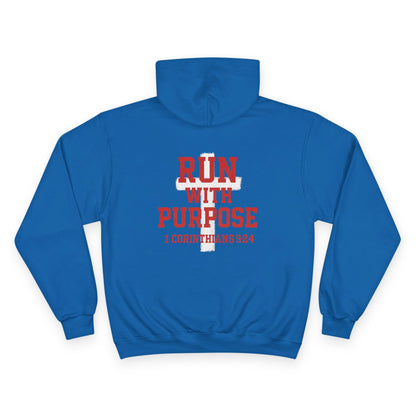 Run with Purpose Premium Hoodie - Red