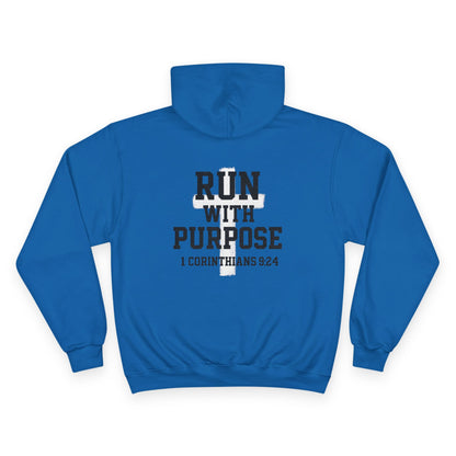Run with Purpose Premium Hoodie - Black