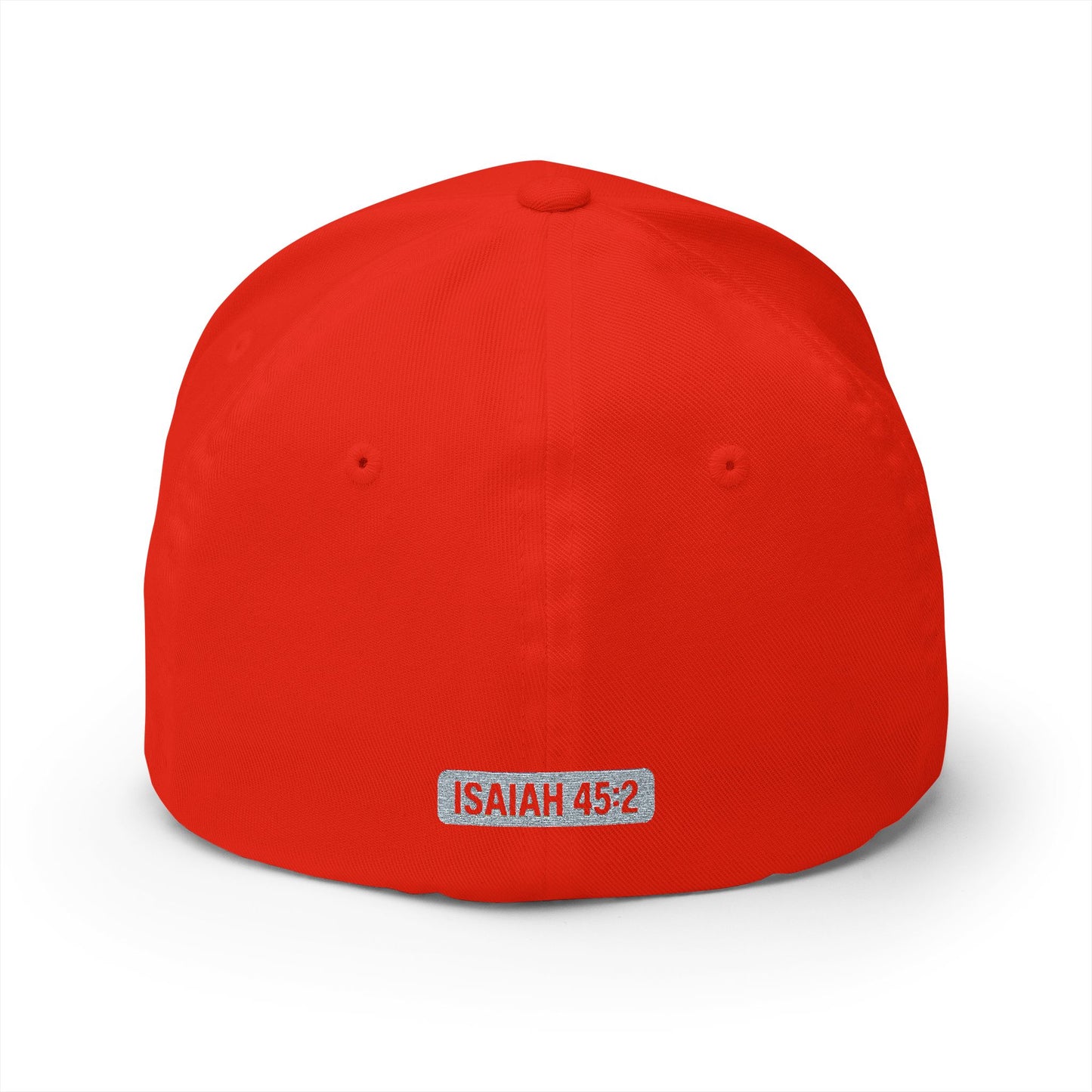 God is My Fullback Hat - Red-Grey