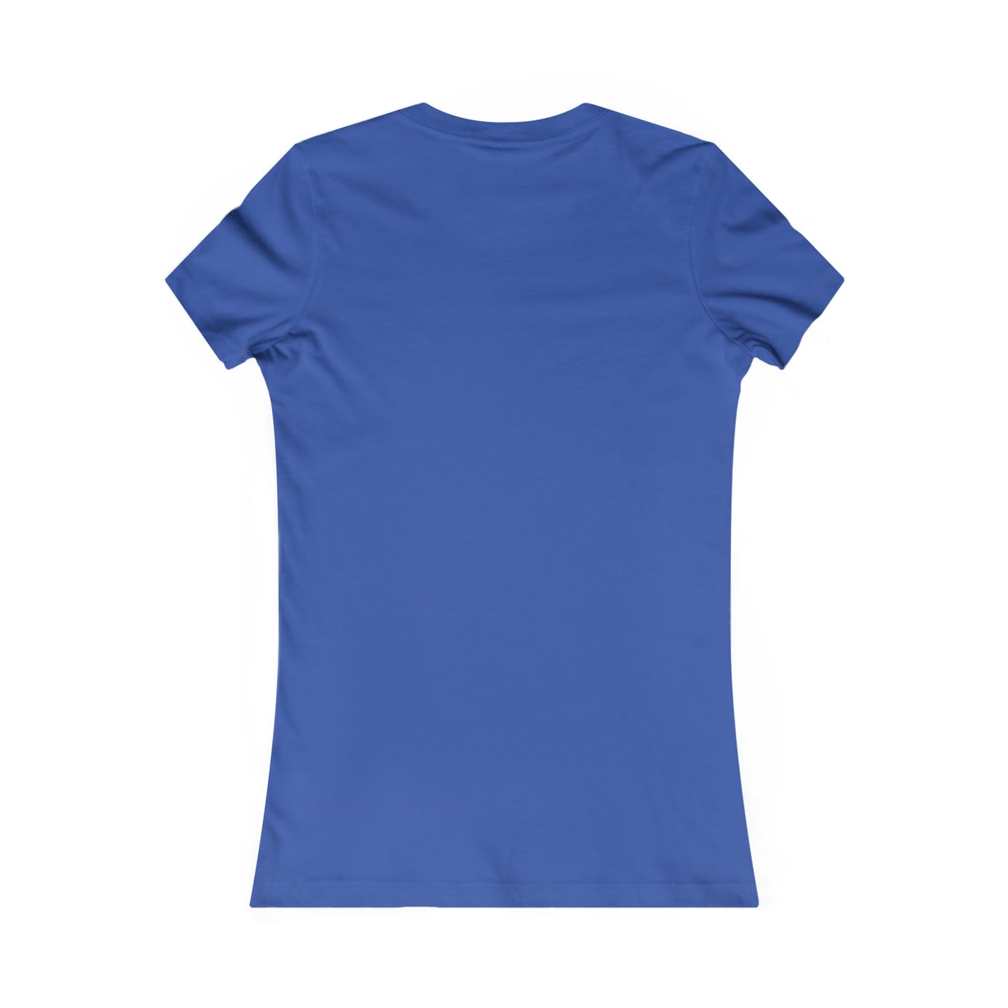 God is My Fullback Tee - Blue-Orange - Women's