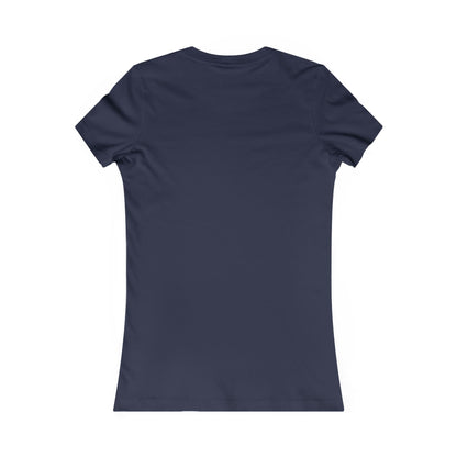 God is My Fullback Tee - Navy-Orange - Women's