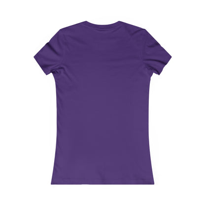 God is My Fullback Tee - Purple-Orange - Women's