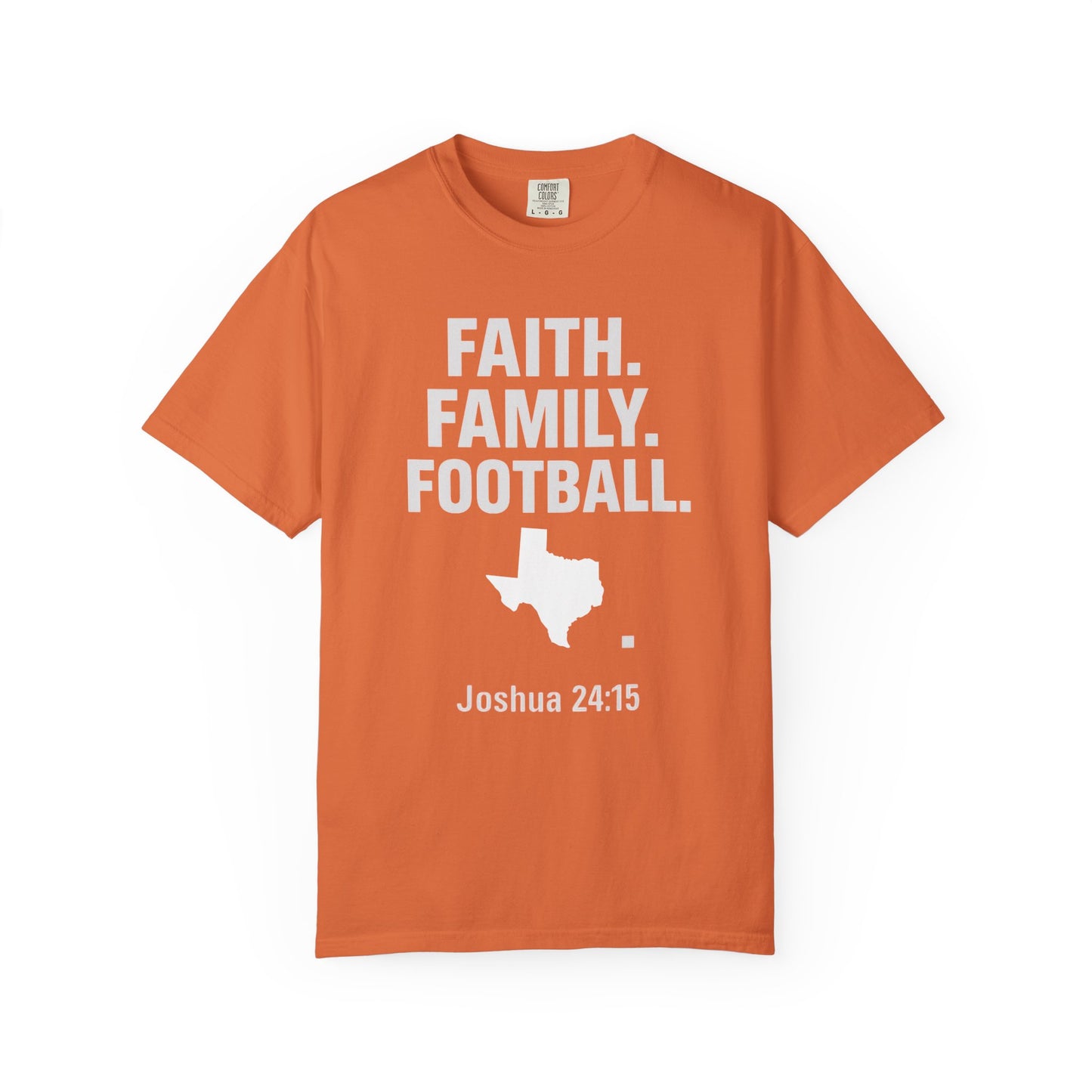Faith Family Football Texas Upgraded Premium Tee
