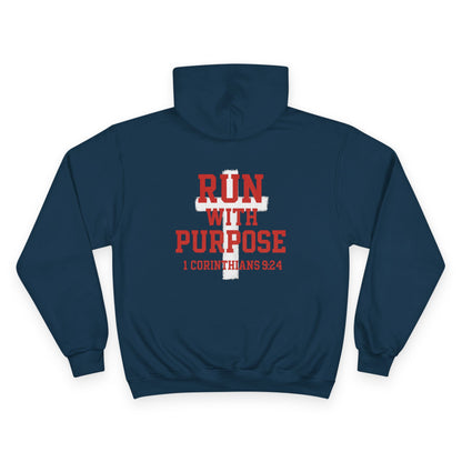 Run with Purpose Premium Hoodie - Red