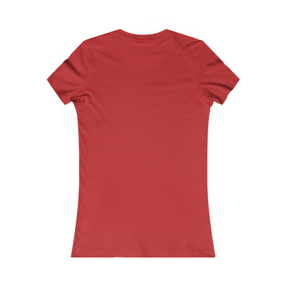 God is My Fullback Tee - Red-Grey - Women's