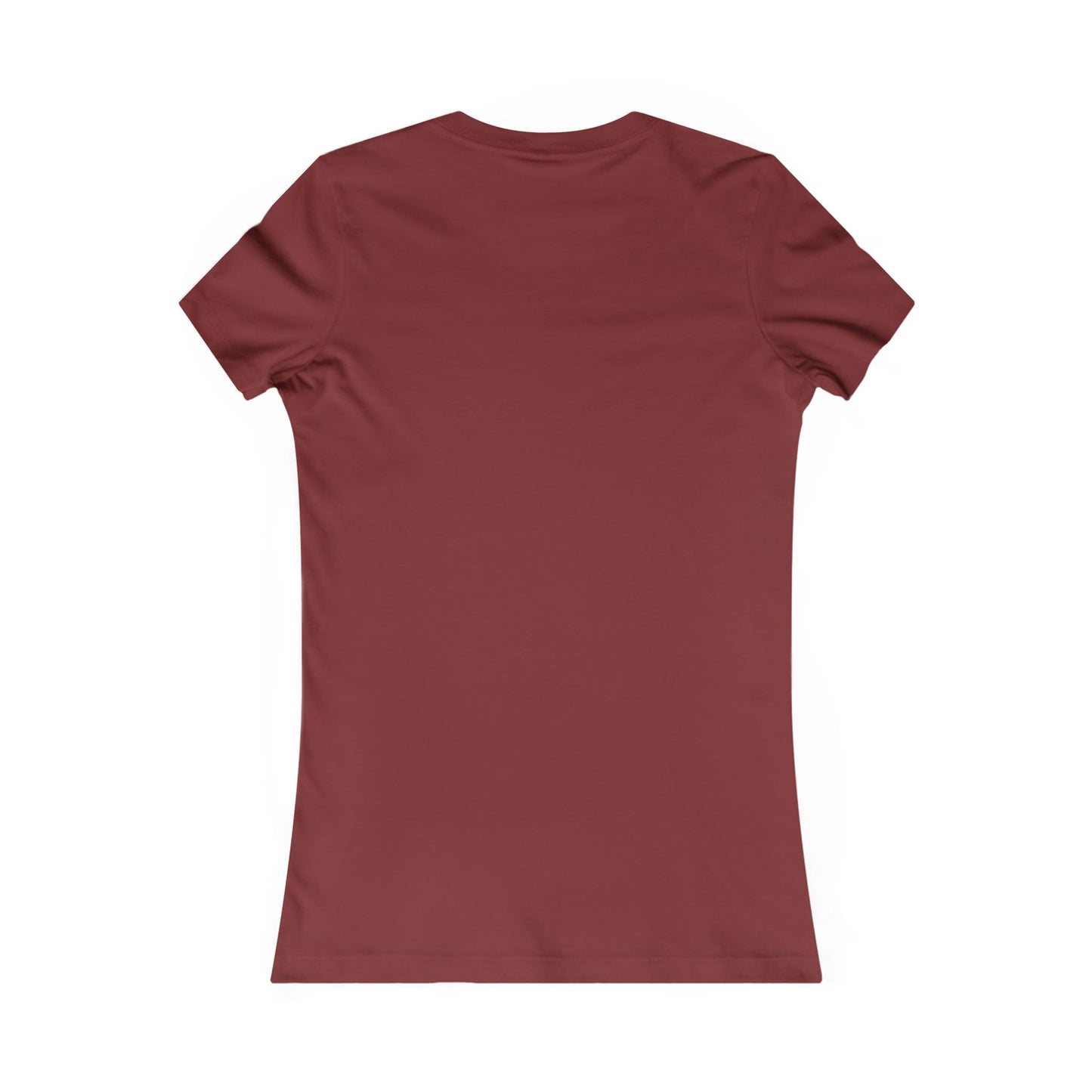 God is My Fullback Tee - Crimson-Grey - Women's