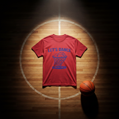 LET’S DANCE — Psalm 149:3 Basketball Tee