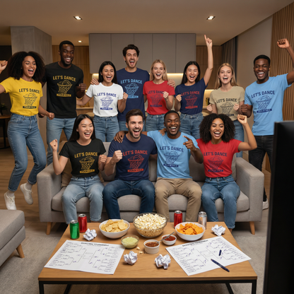 LET’S DANCE — Psalm 149:3 Basketball Tee